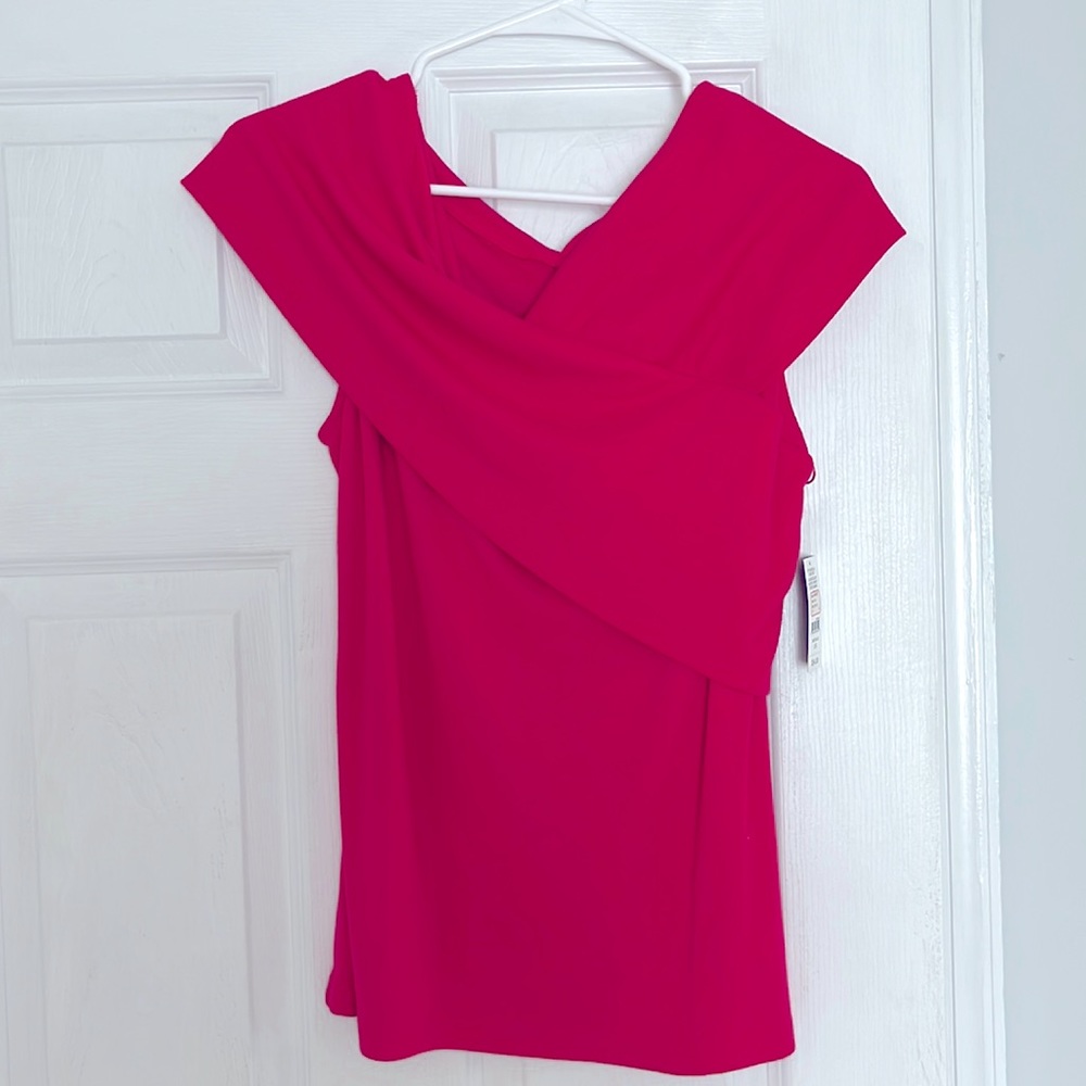 Hot pink top